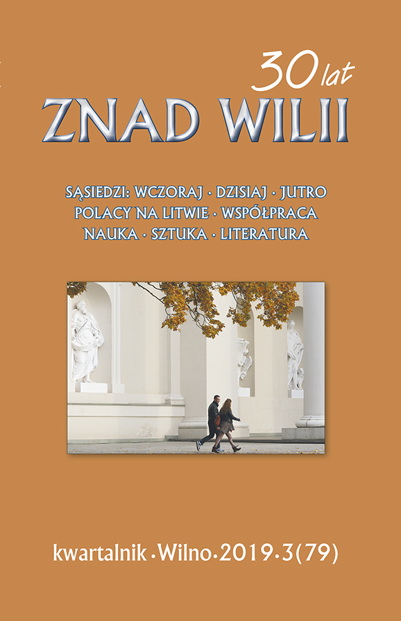 Nr 3/79 jesienny Znad Wilii  z Wilna - 30 lat tytułu